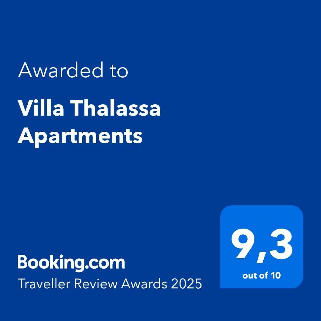 Villa Thalassa Apartments Pefkochori Lägenhetshotell